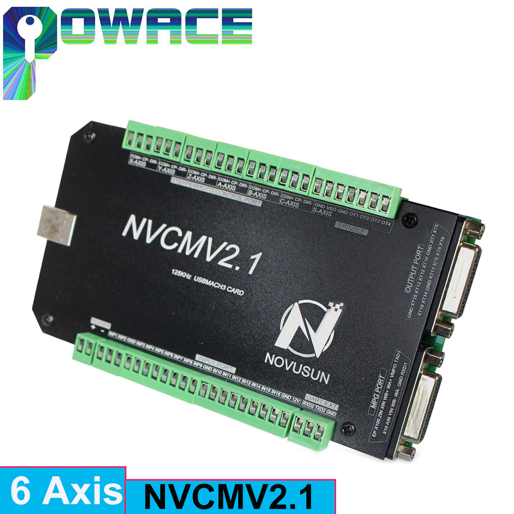 Breakout Board Mach3 - 6 Axis 125KHz NVCM USB Mach3