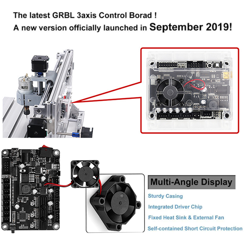 Controller Grbl Board - CNC Controller Tools 3-Axis Control Board