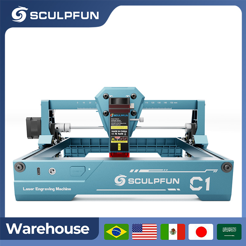 Fiber Laser Cutting Machine - Sculpfun 3W C1 Mini Laser Engraver