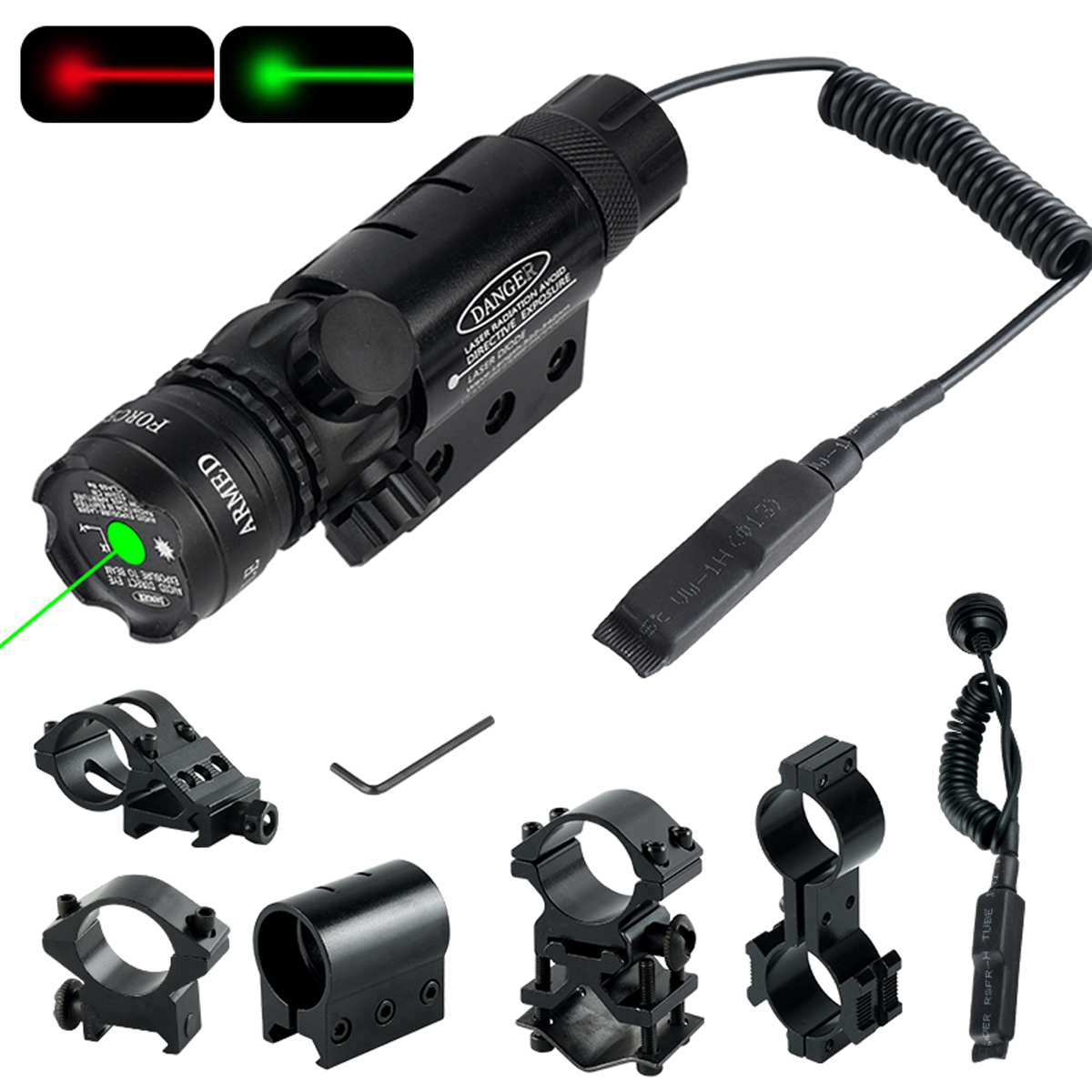Industrial Laser Distance Sensor - 1A-Outdoor Sports Red Green Dot Laser