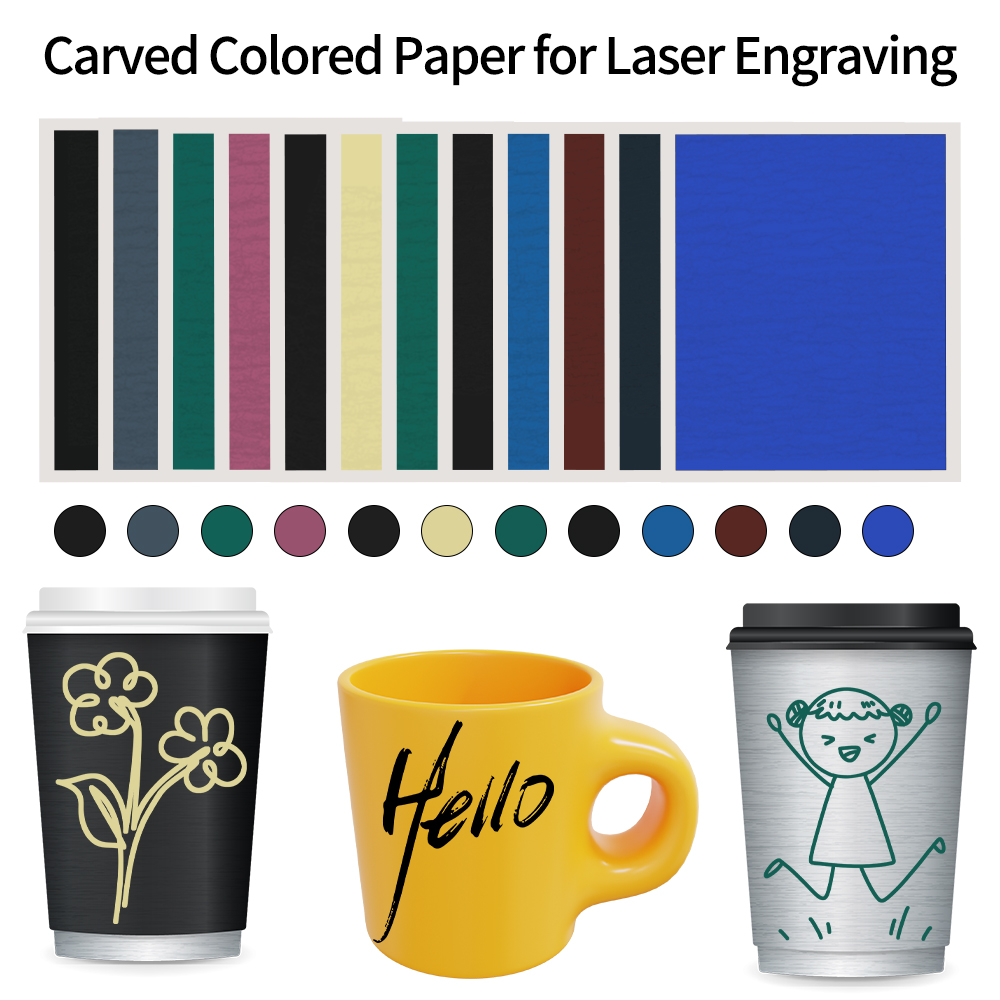 Industrial Laser Etching Machine - 1PCS Engraving Marking Paper for Laser