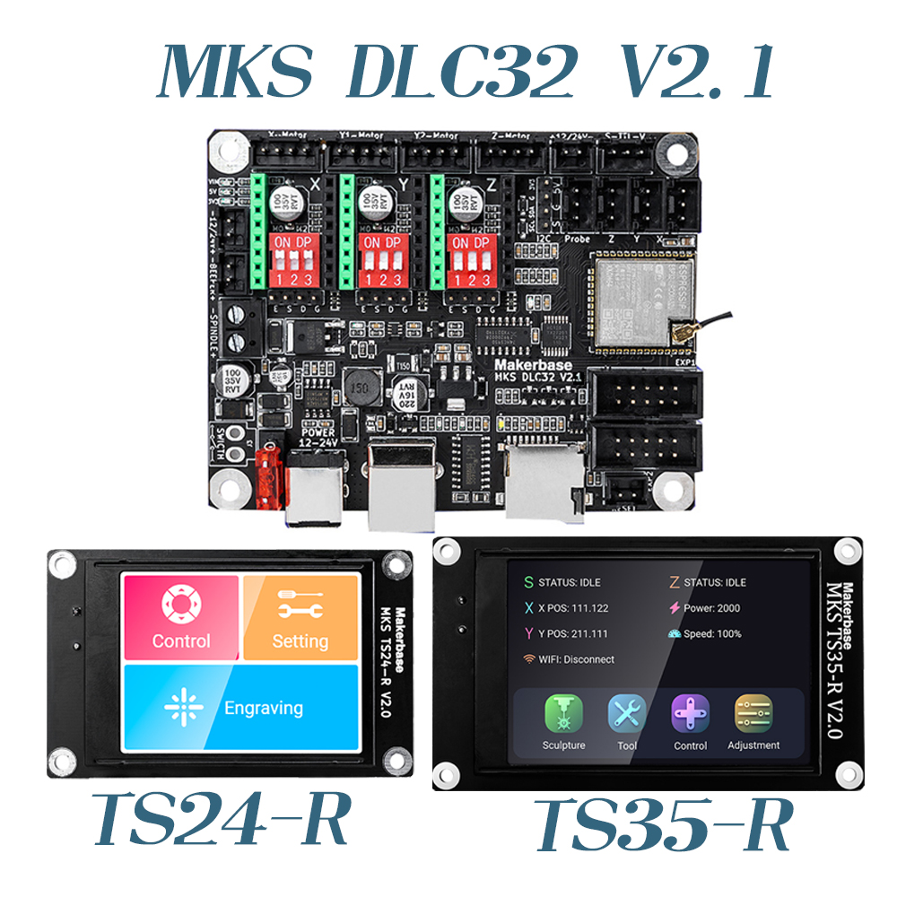 Laser Controller Board - Laser Engraving Machine Motherboard Makerbase MKS
