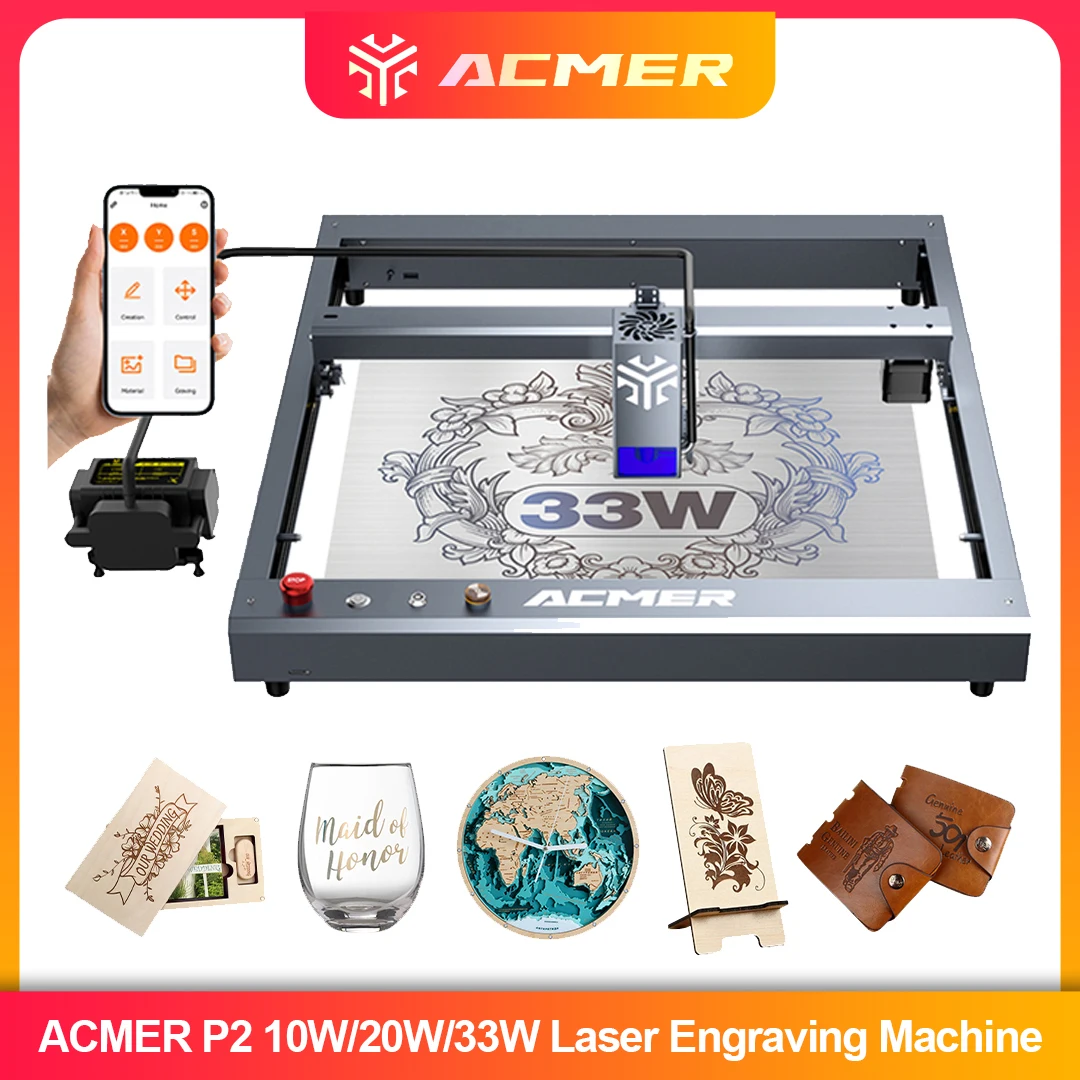 ACMER P2 Laser Engraving 10W 2 - Industrial Laser Technology review and price