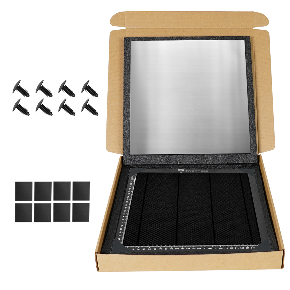 TwoTrees Laser Equipment Honey - Honeycomb Laser Bed review and price