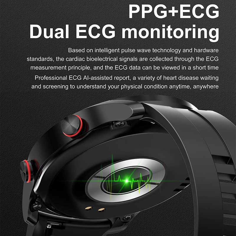 ECG+PPG Bluetooth Call Smart W - Industrial Laser Temperature review and price