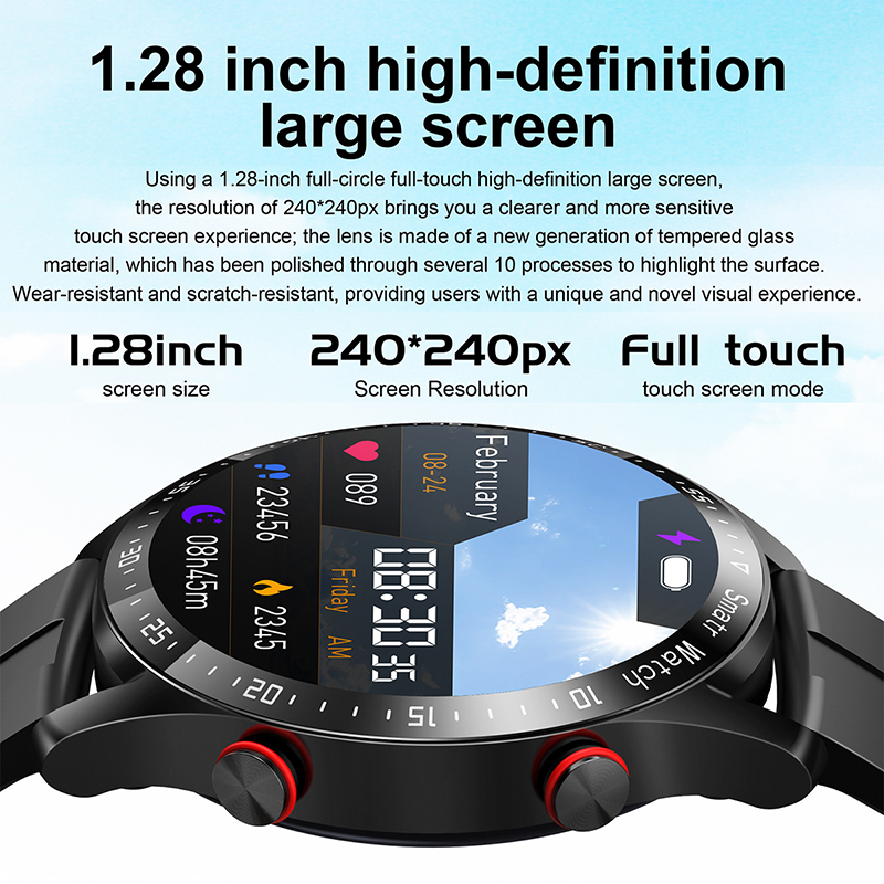 ECG+PPG Bluetooth Call Smart W - Industrial Laser Temperature review and price