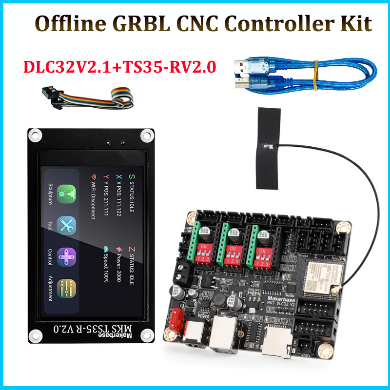 Makerbase MKS DLC32 V2.1 32Bit - Laser Controller Board review and price