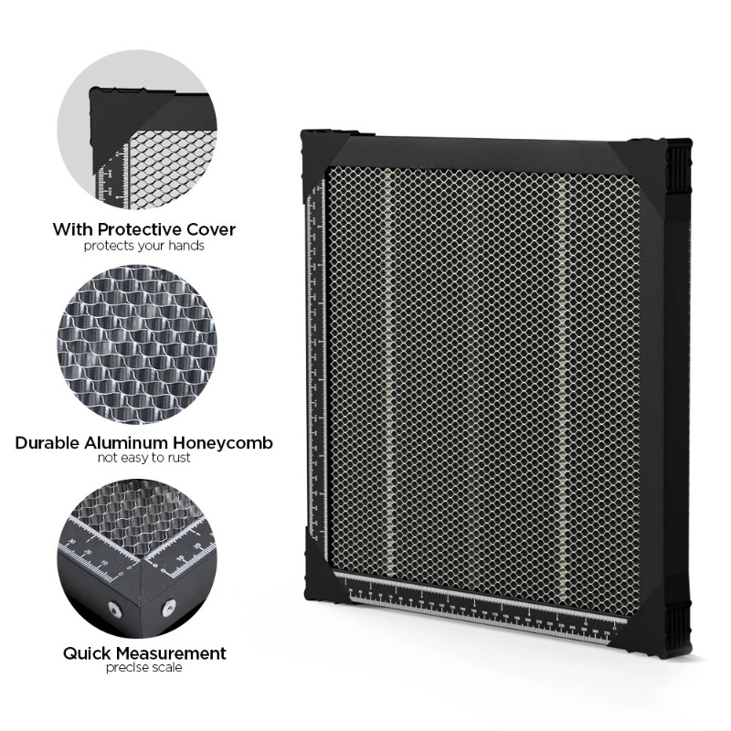 laser engraving Honeycomb Work - Honeycomb Laser Bed review and price