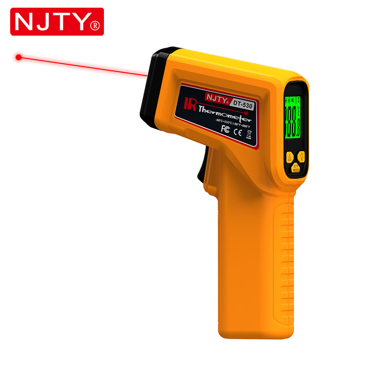NJTY Infrared Thermometer Lase - Industrial Laser Temperature review and price