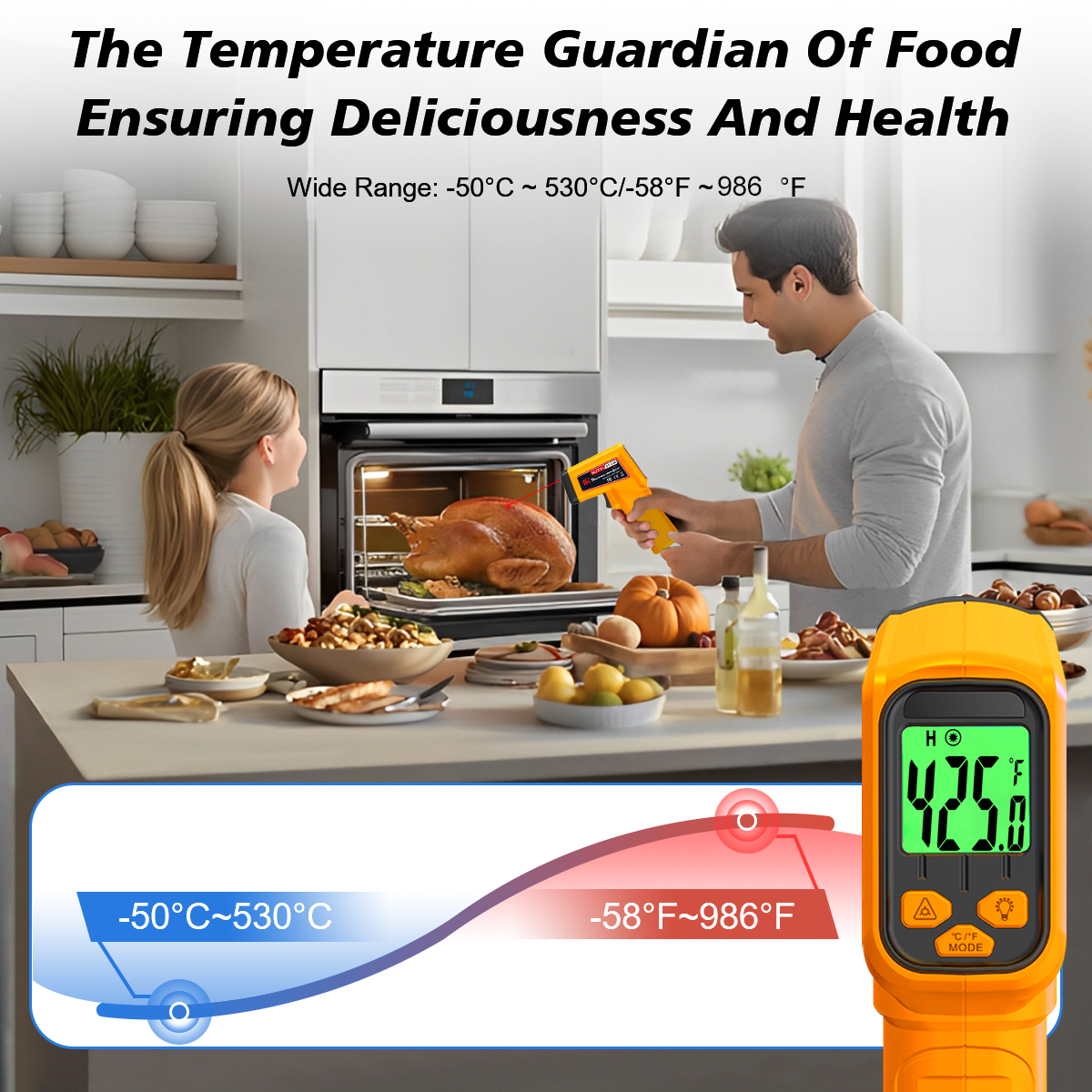 NJTY Infrared Thermometer Lase - Industrial Laser Temperature review and price