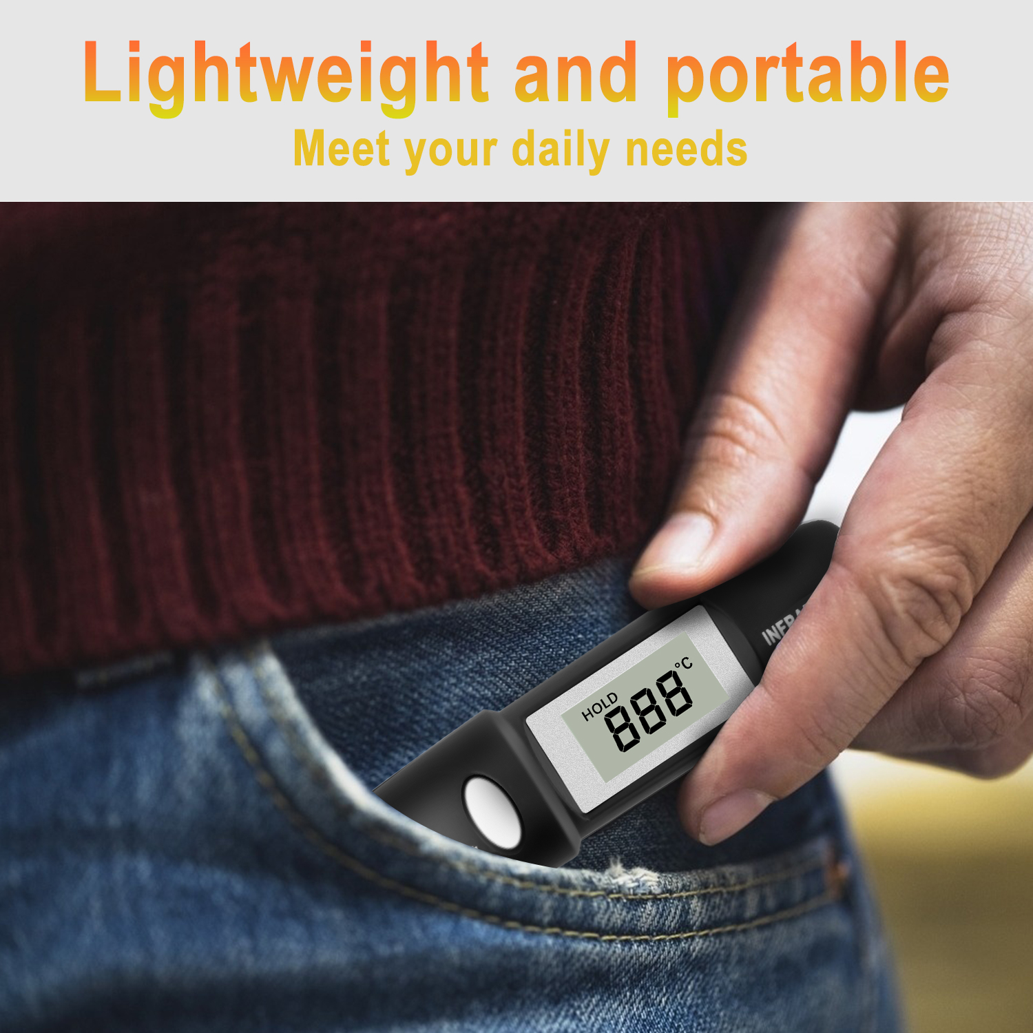 Mini Infrared Thermometer Pen  - Industrial Laser Temperature review and price