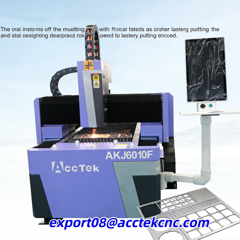 CE Certified Small Size Fiber  - Industrial Laser Metal Cutter review and price