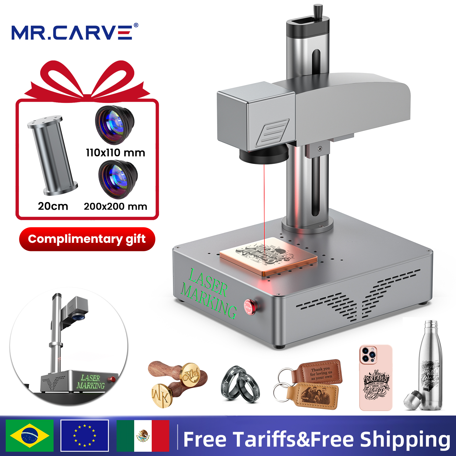 MR.CARVE S4 50W/30W/20W Portab - Industrial Laser Engraving Machine For Metal review and price