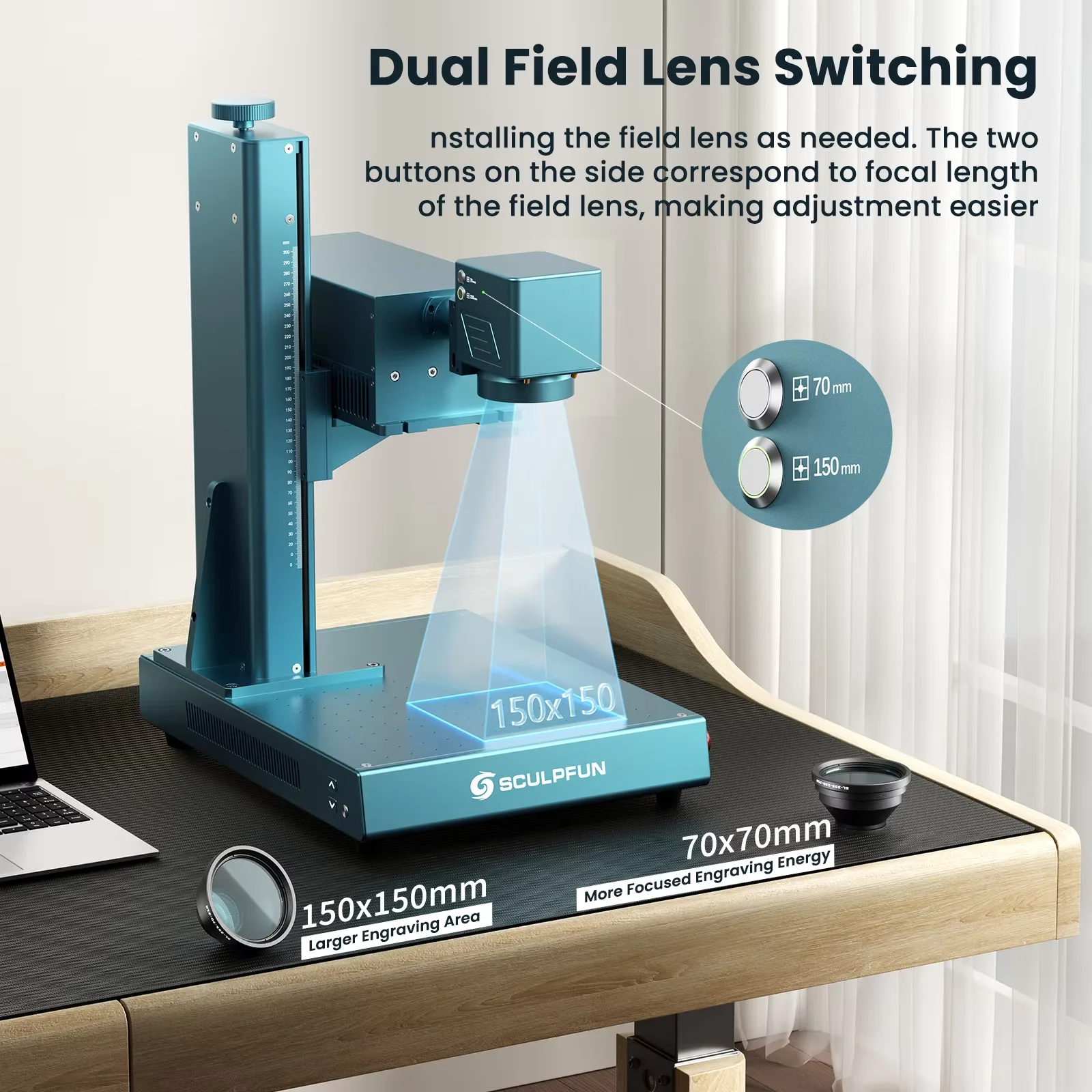 SCULPFUN V5 UV Laser Engraver  - Industrial Laser Engraving Machine For Metal review and price