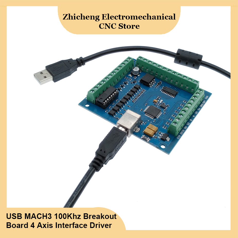 CNC Breakout board USB MACH3 e - Breakout Board Mach3 review and price