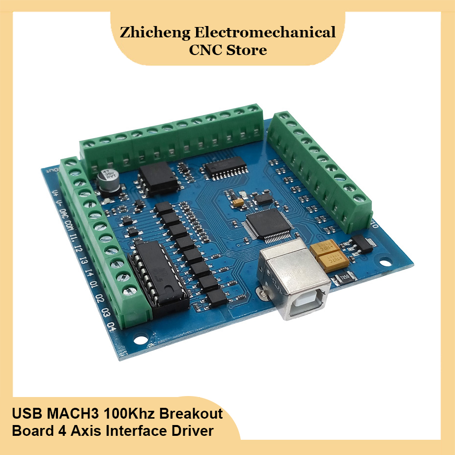 CNC Breakout board USB MACH3 e - Breakout Board Mach3 review and price