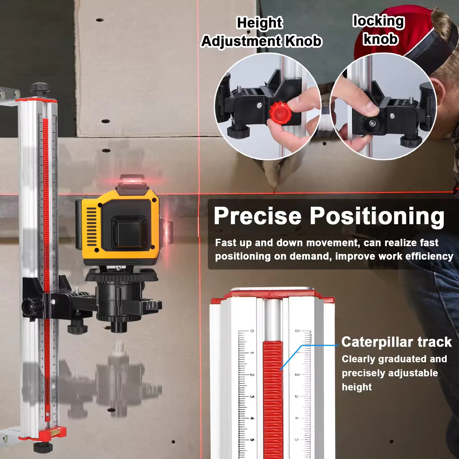 Stable Mounting Aluminum Alloy - Industrial Laser Alignment Tool review and price