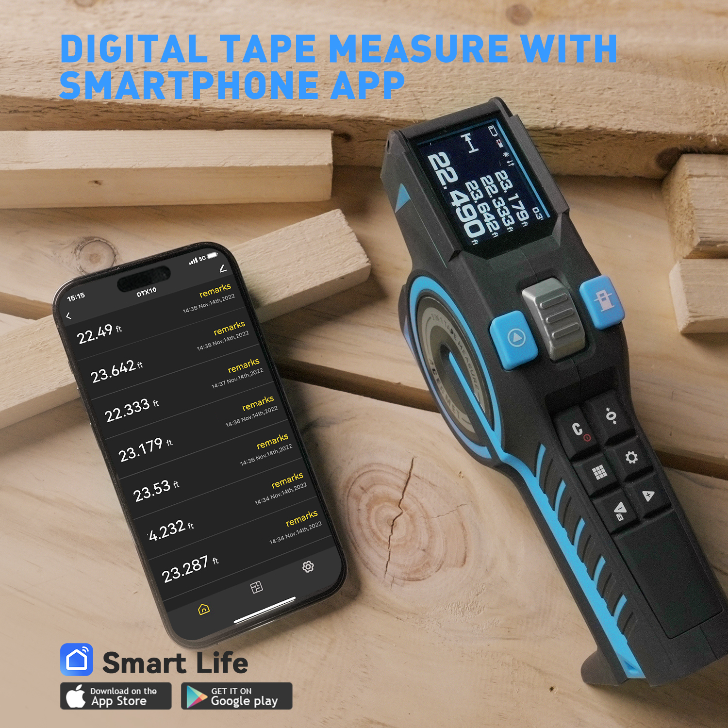 Laser Tape Measure 100M Profes - Industrial Laser Distance Sensor review and price