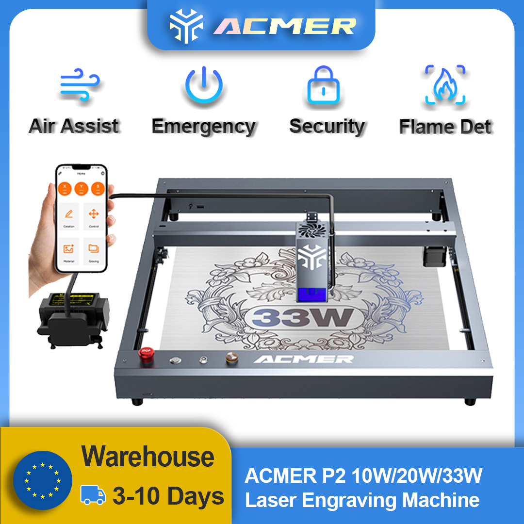 ACMER P2 Laser Engraver 33W 20 - Industrial Laser Technology review and price