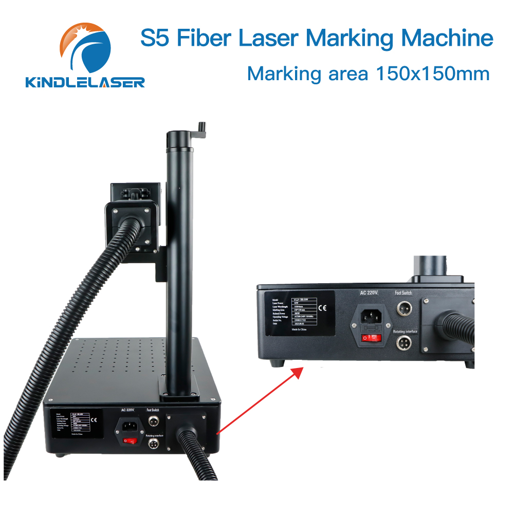 Kindlelaser S5 Industrial Fibe - Industrial Laser Engraving Machine For Metal review and price