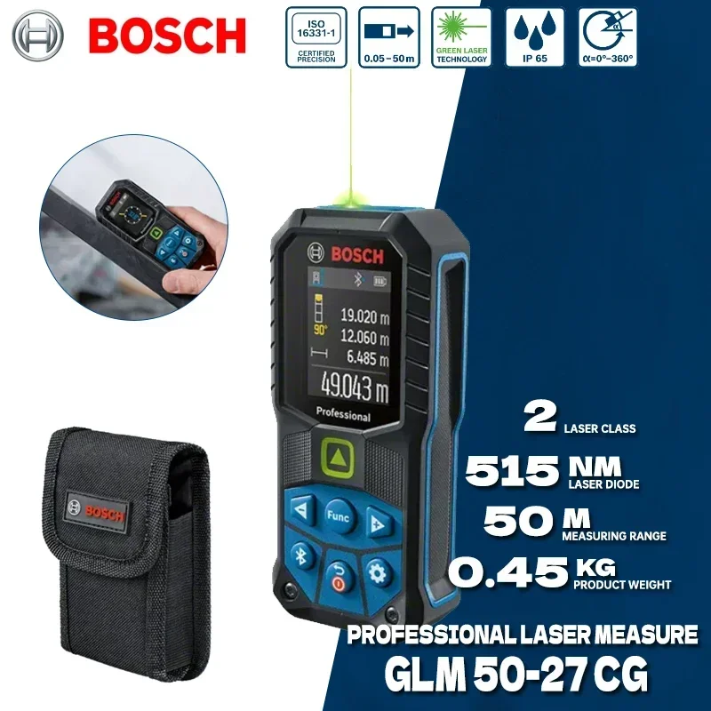 BOSCH GLM 50-27 CG Laser Range - Industrial Laser Drill review and price