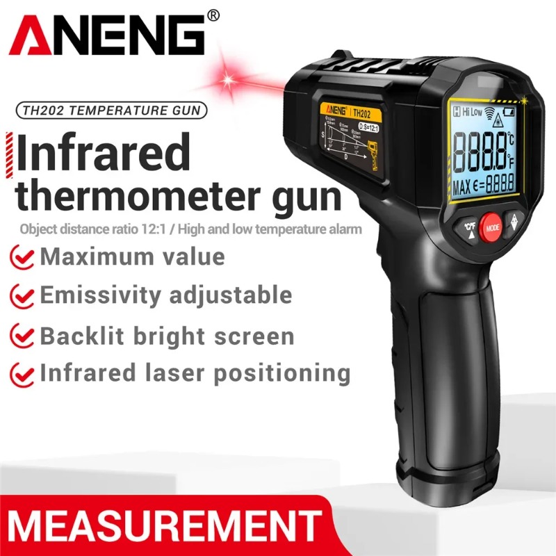 ANENG TH202 Industrial Handhel - Industrial Laser Temperature review and price