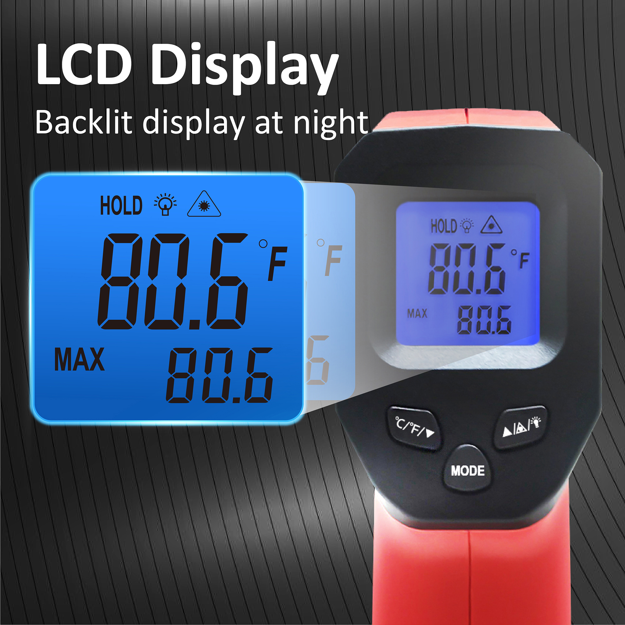 LCD Industrial Electronic Ther - Industrial Laser Temperature review and price
