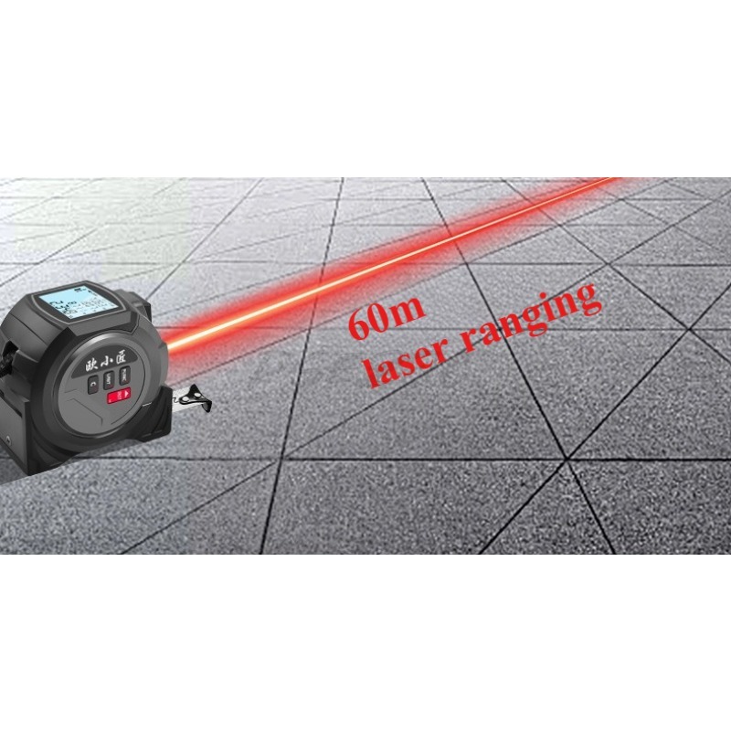 Laser Rangefinder Tape Measure - Industrial Laser Distance Sensor review and price