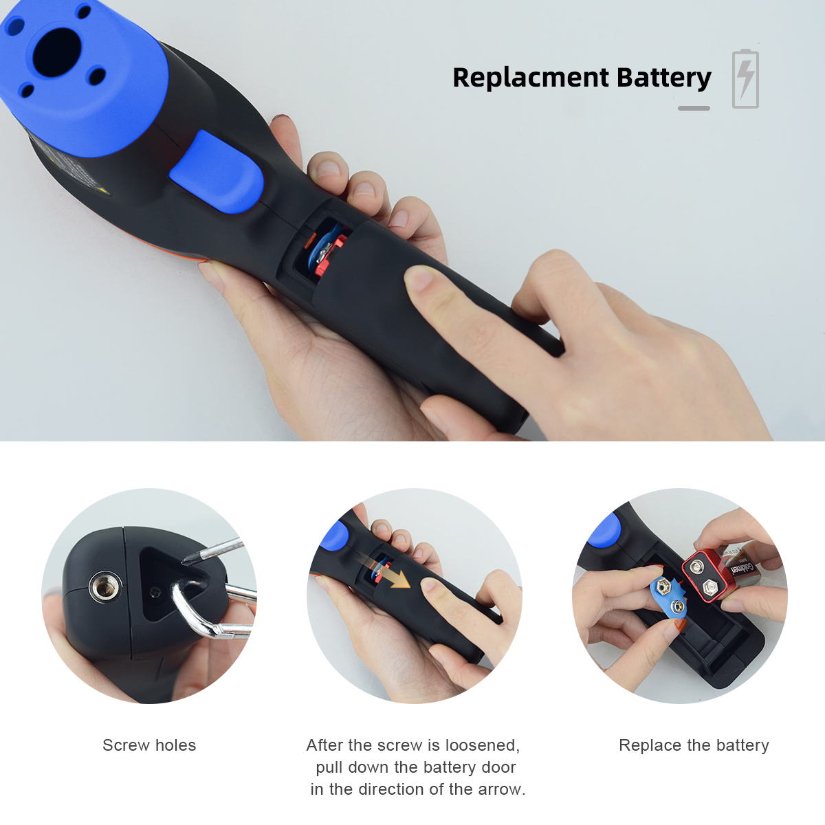 HoldPeak IR Thermometer Gun -5 - Industrial Laser Temperature Sensor review and price