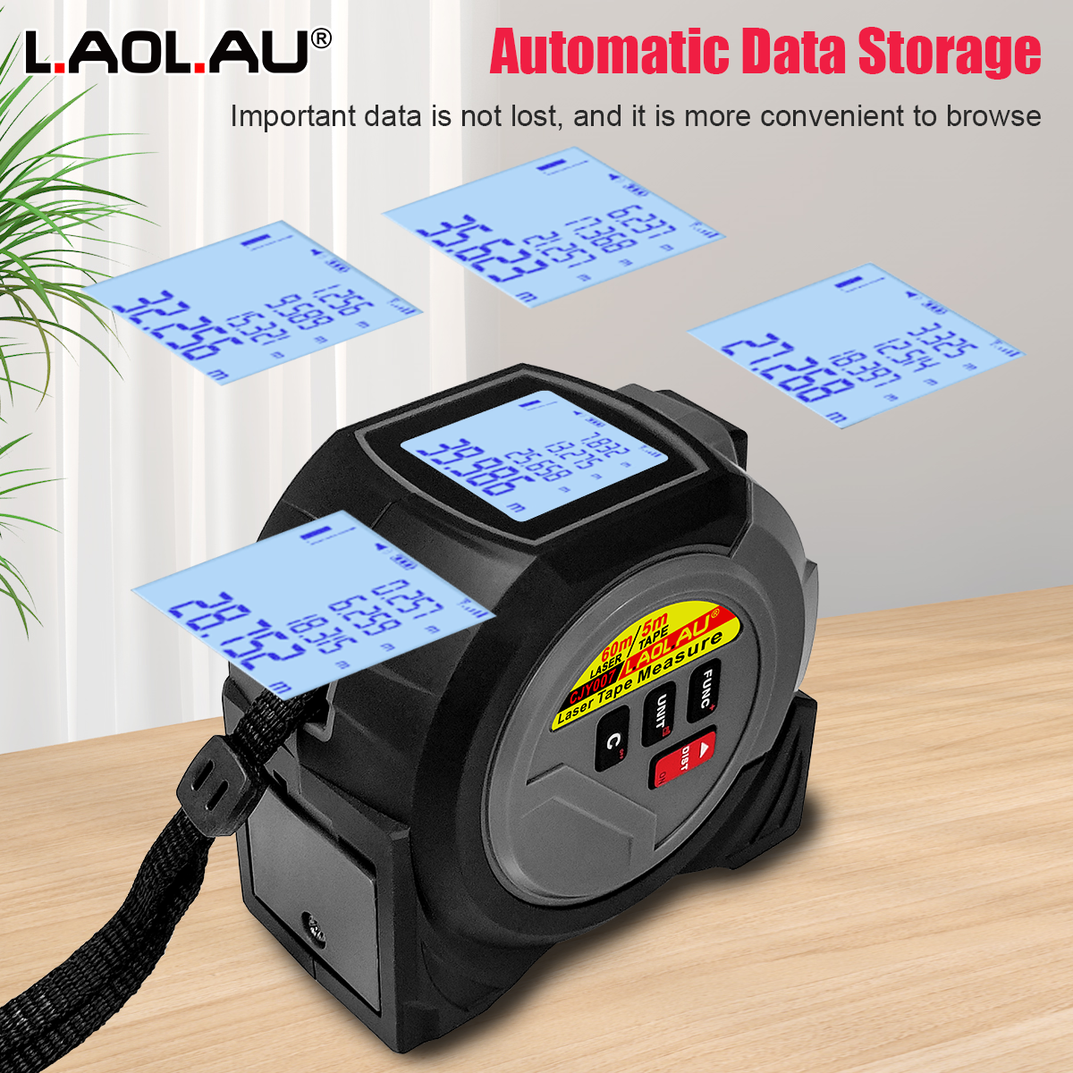3-In-1 Laser Rangefinder 5m Ta - Industrial Laser Alignment Tool review and price