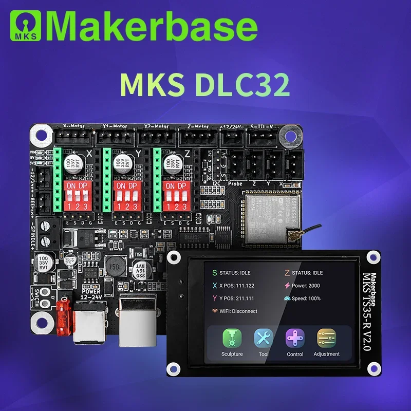 Makerbase MKS DLC32 Grbl Contr - Laser Controller Board review and price