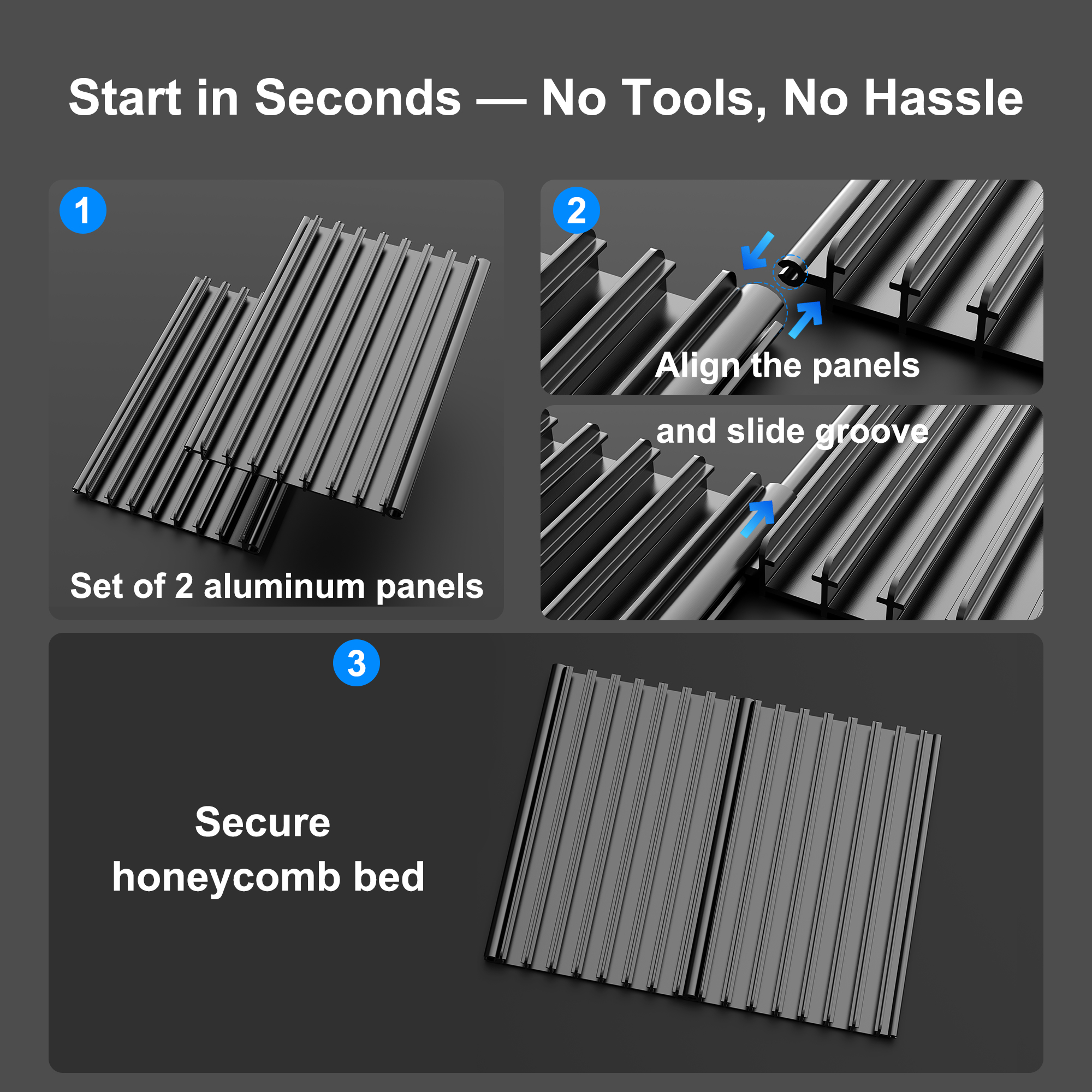Laservii Splicing Honeycomb La - Honeycomb Laser Bed review and price