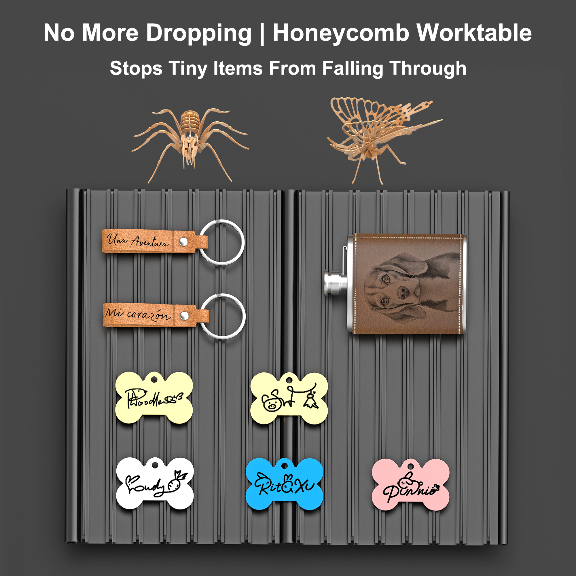 Laservii Splicing Honeycomb La - Honeycomb Laser Bed review and price