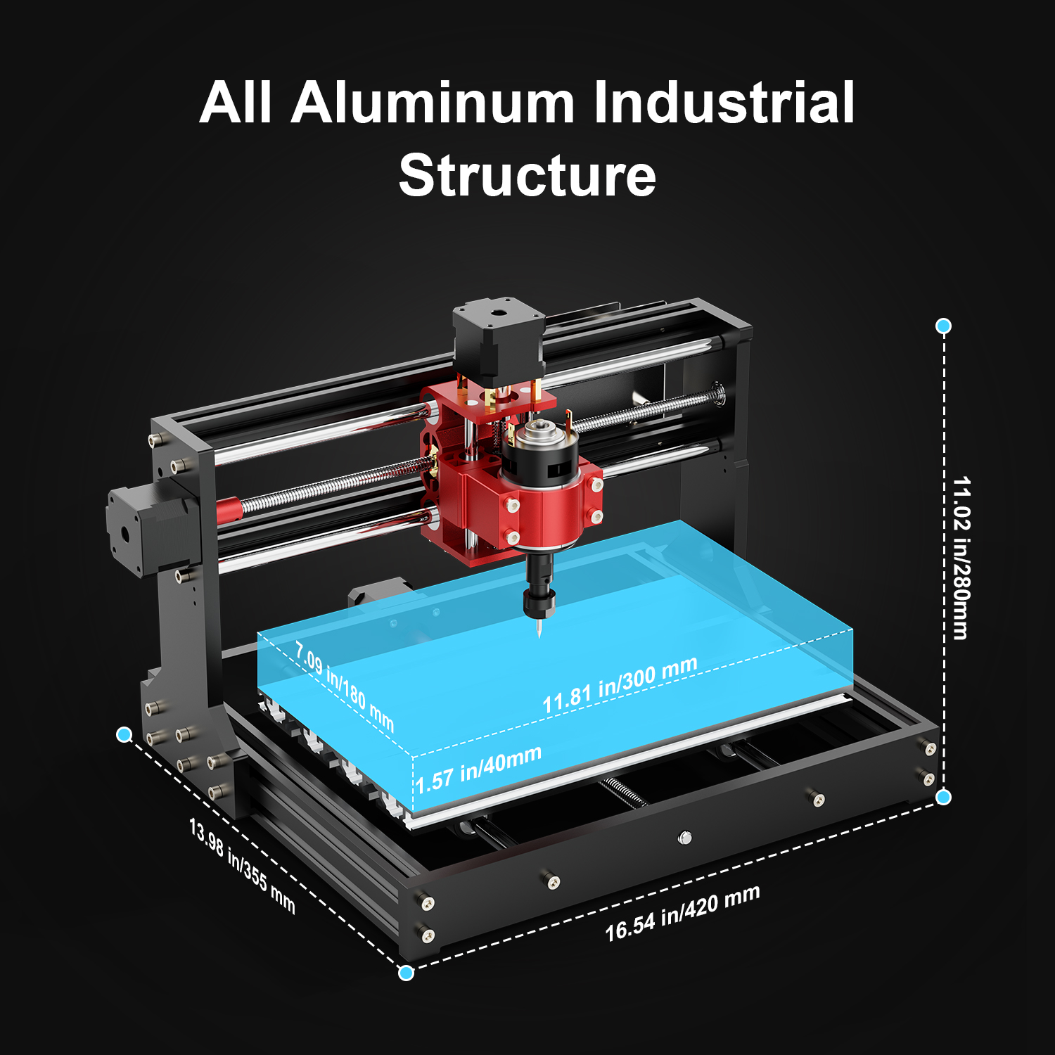TWOTREES CNC Router TTC3018 Pr - Industrial Laser Etching Machine review and price