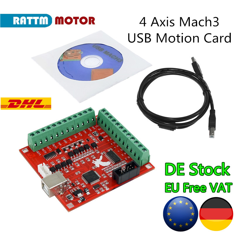 [EU Free Ship] 4 Axis Mach3 US - Breakout Board Mach3 review and price