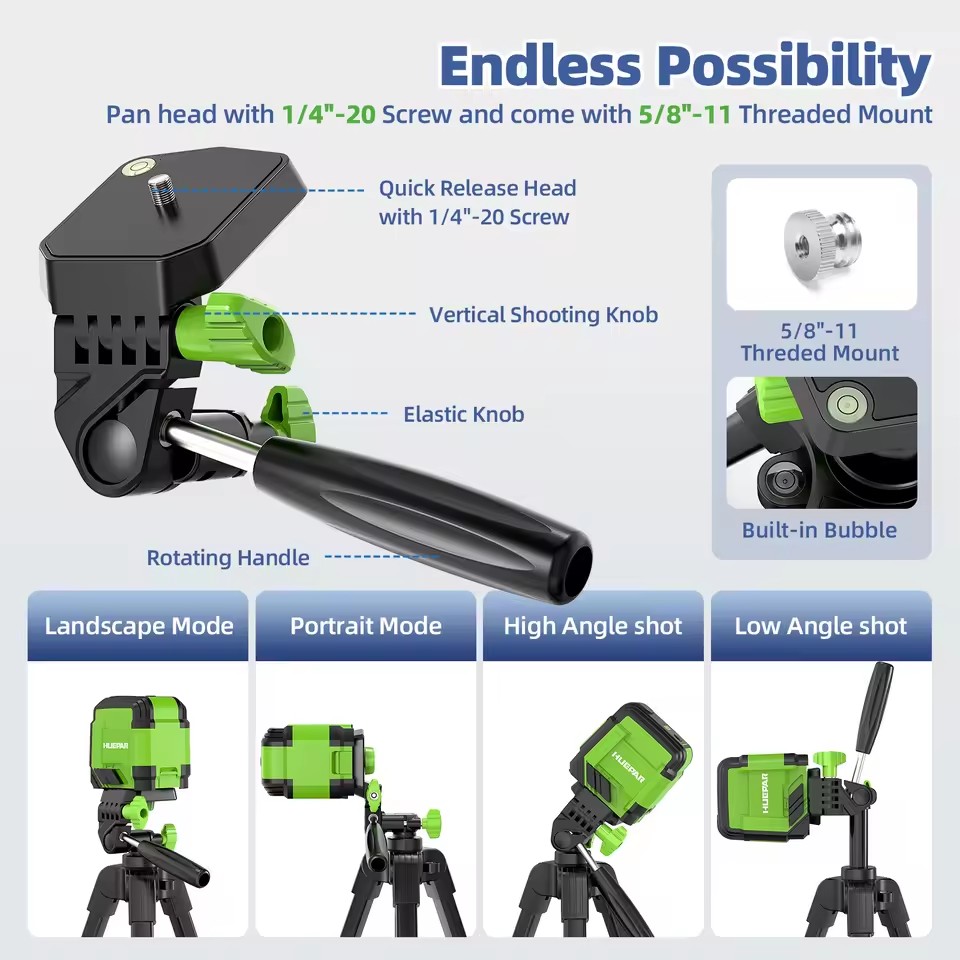 Huepar 1.52M Adjustable Laser  - Industrial Laser Alignment Tool review and price