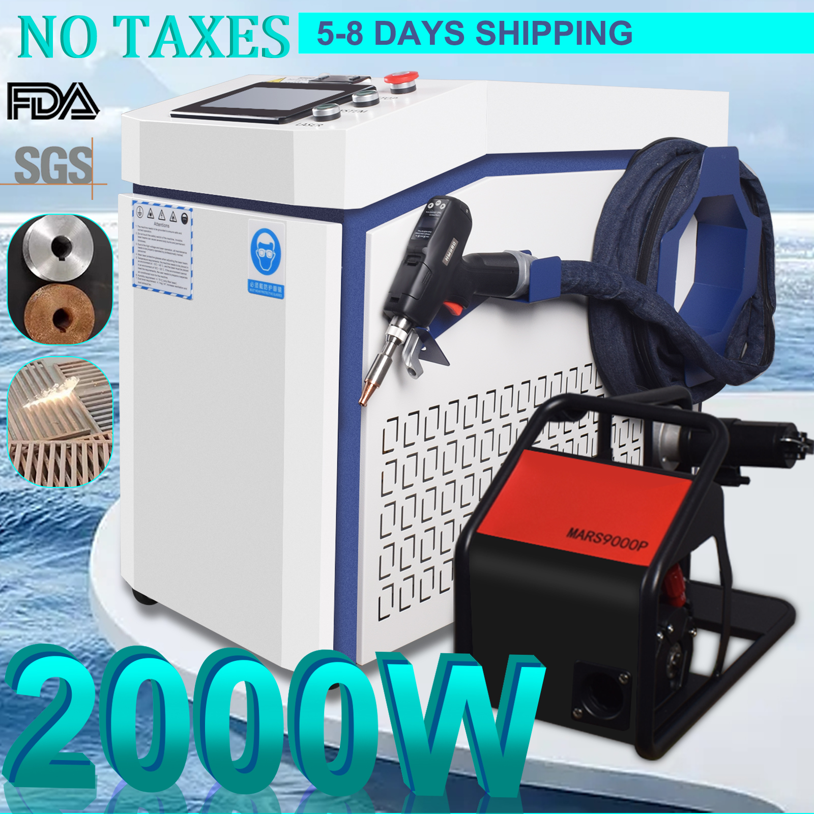 2000W 4 in 1 Laser Welding Cle - Industrial Laser Etching Machine review and price