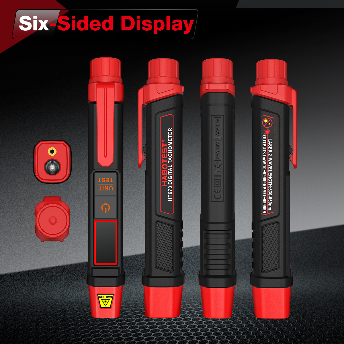 HABOTEST HT673 Pen Laser Tacho - Industrial Laser Tachometer review and price