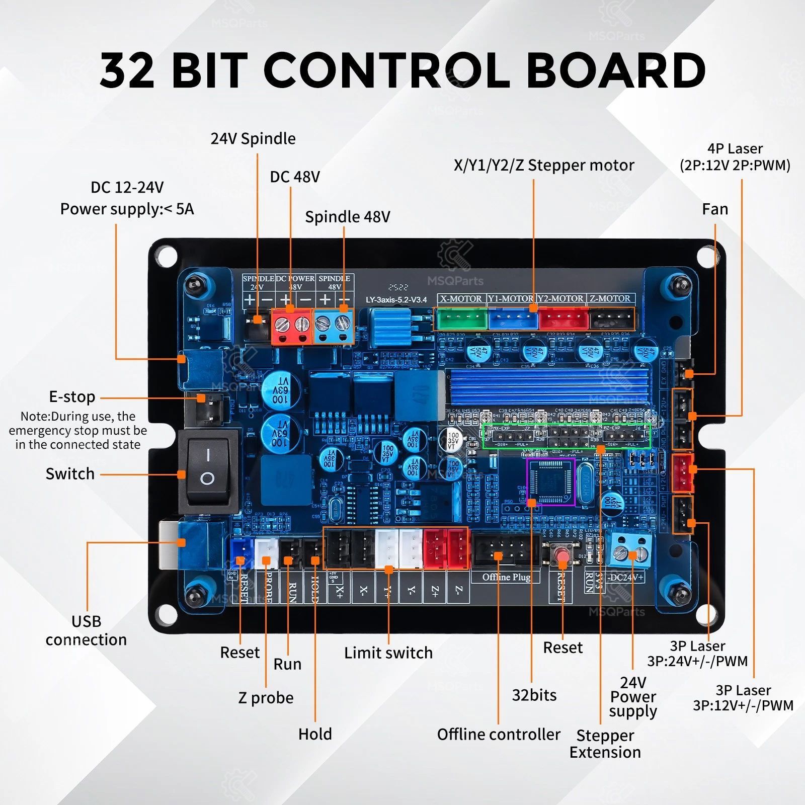 3 Axis GRBL Control Board DIY  - Laser Controller Board review and price
