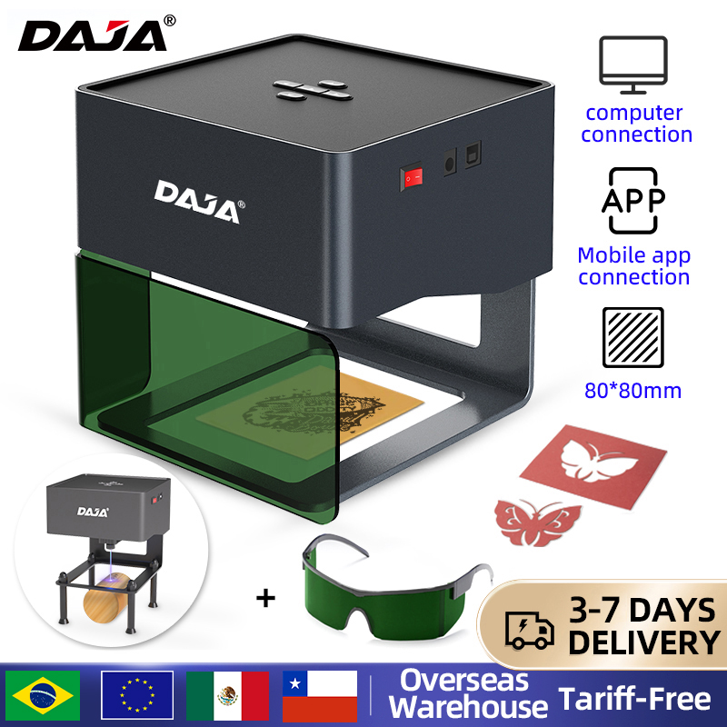 DAJA DJ6 Mini Portable Laser E - Fiber Laser Cutting Machine review and price
