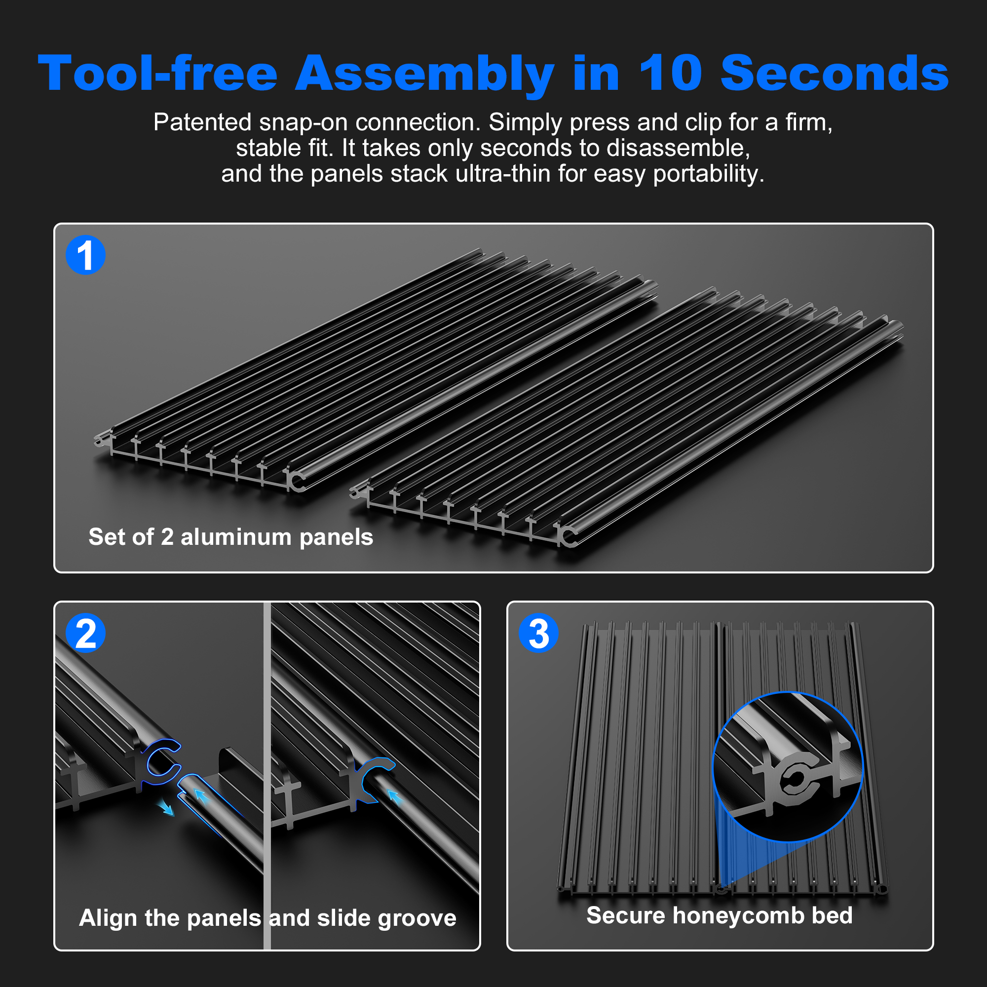Laservii M1S Upgraded Aluminum - Honeycomb Laser Bed review and price